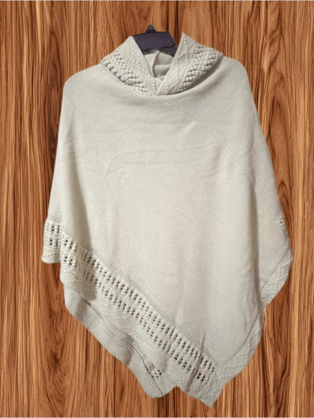 Steve Madden mint green poncho NWT